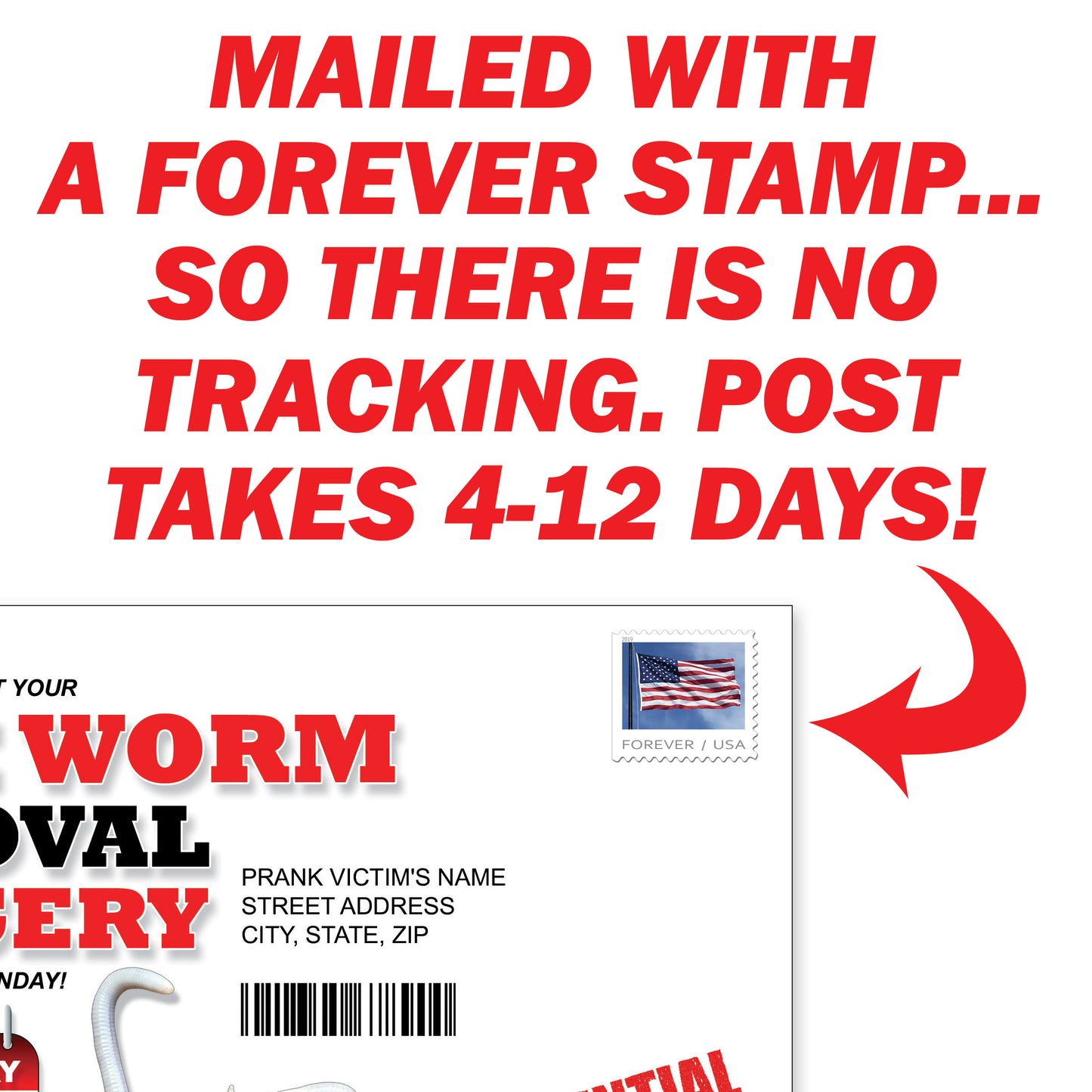 Tape Worm Removal Surgery Anonymous Mail Prank Letter