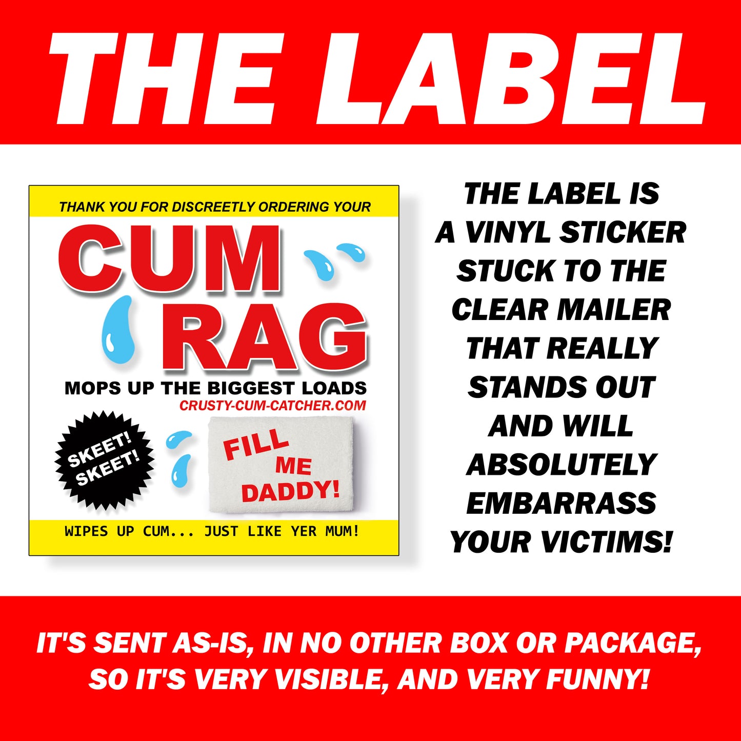 Cum Rag Prank Mail