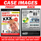Dirty Grandpa's XXX Pics Fake DVD Prank Mail Joke Gift