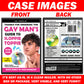 Gay Man's Guide to Sloppie Toppie Fake DVD Prank Mail Joke Gift