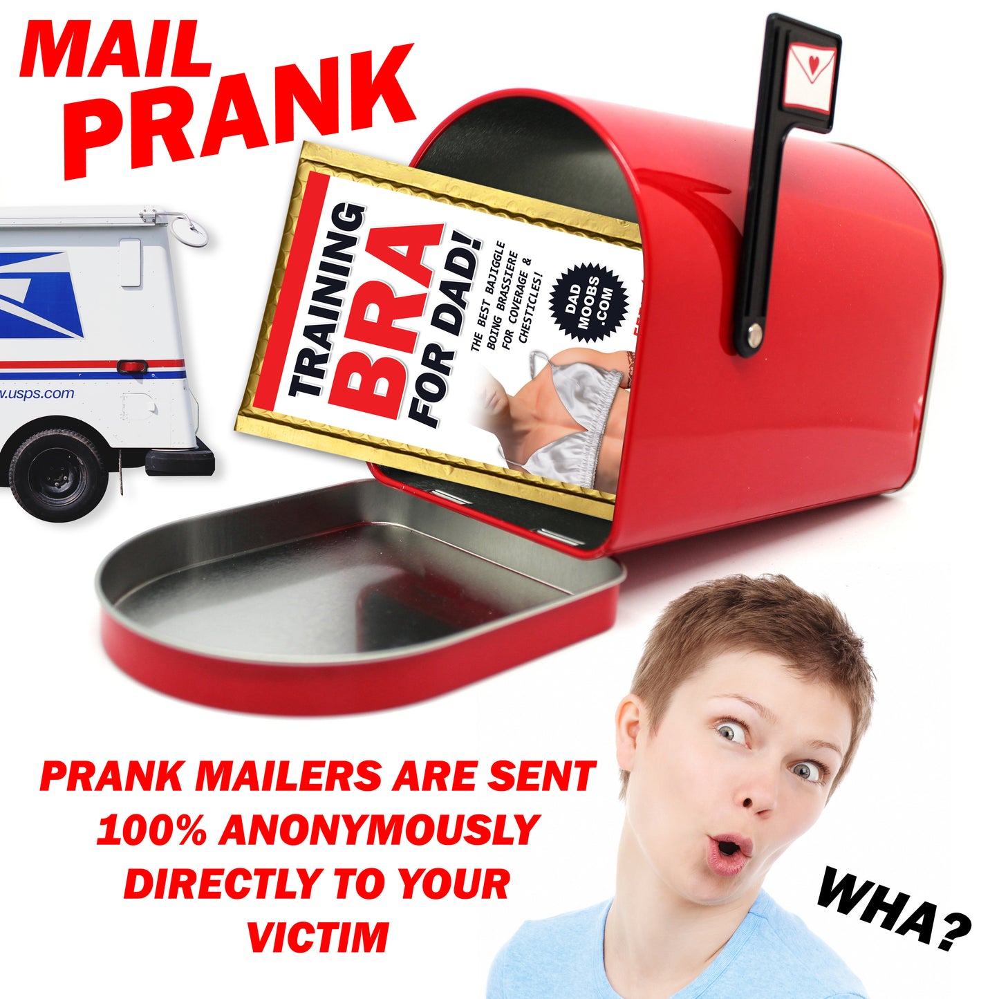 Training Bra For Dad Prank Mail