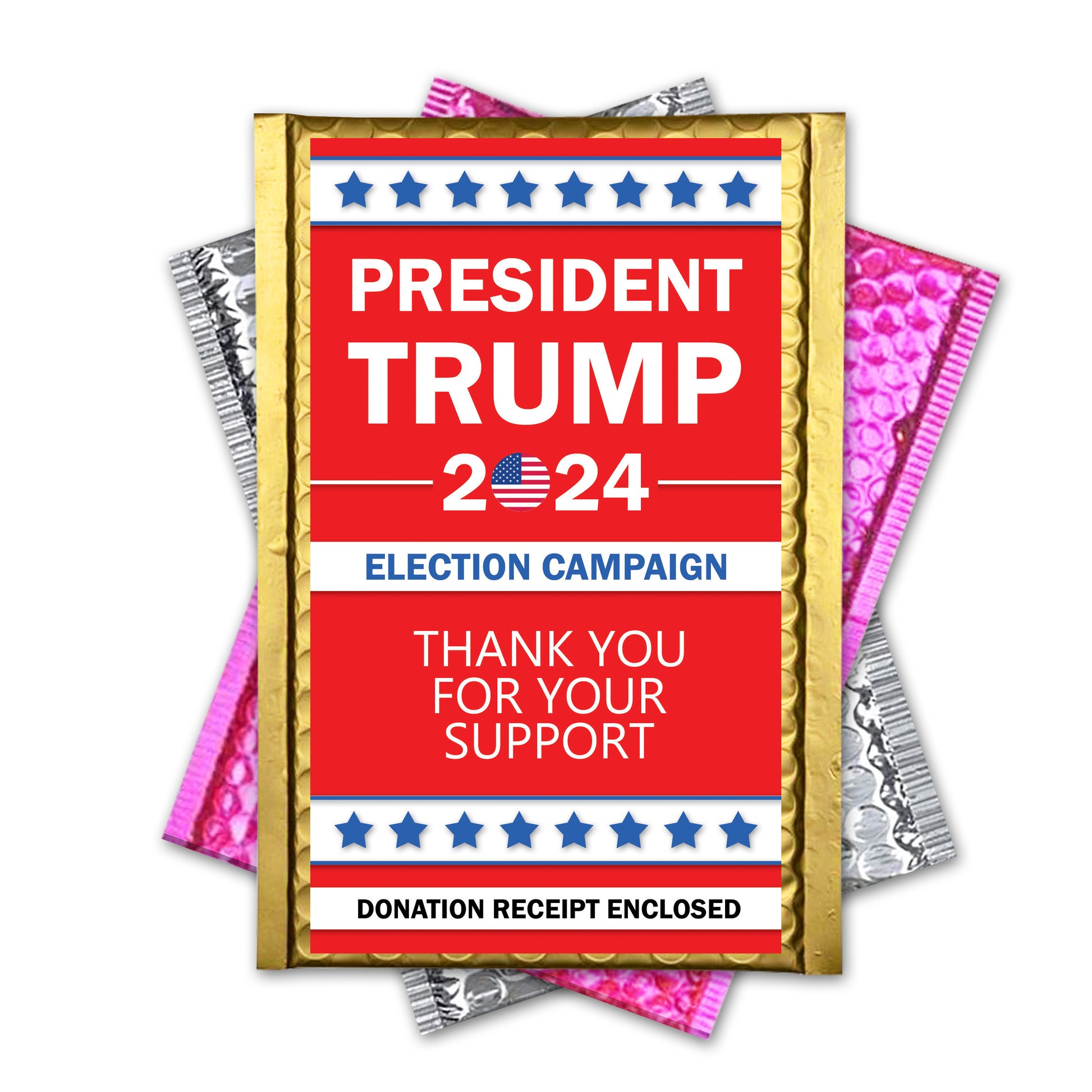 President Trump 2024 Postal Joke Gag Gift