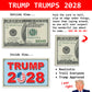 Trump 2028 Fake Prank 100 Dollar Bills Money! 50 Qty! Troll Everyone!