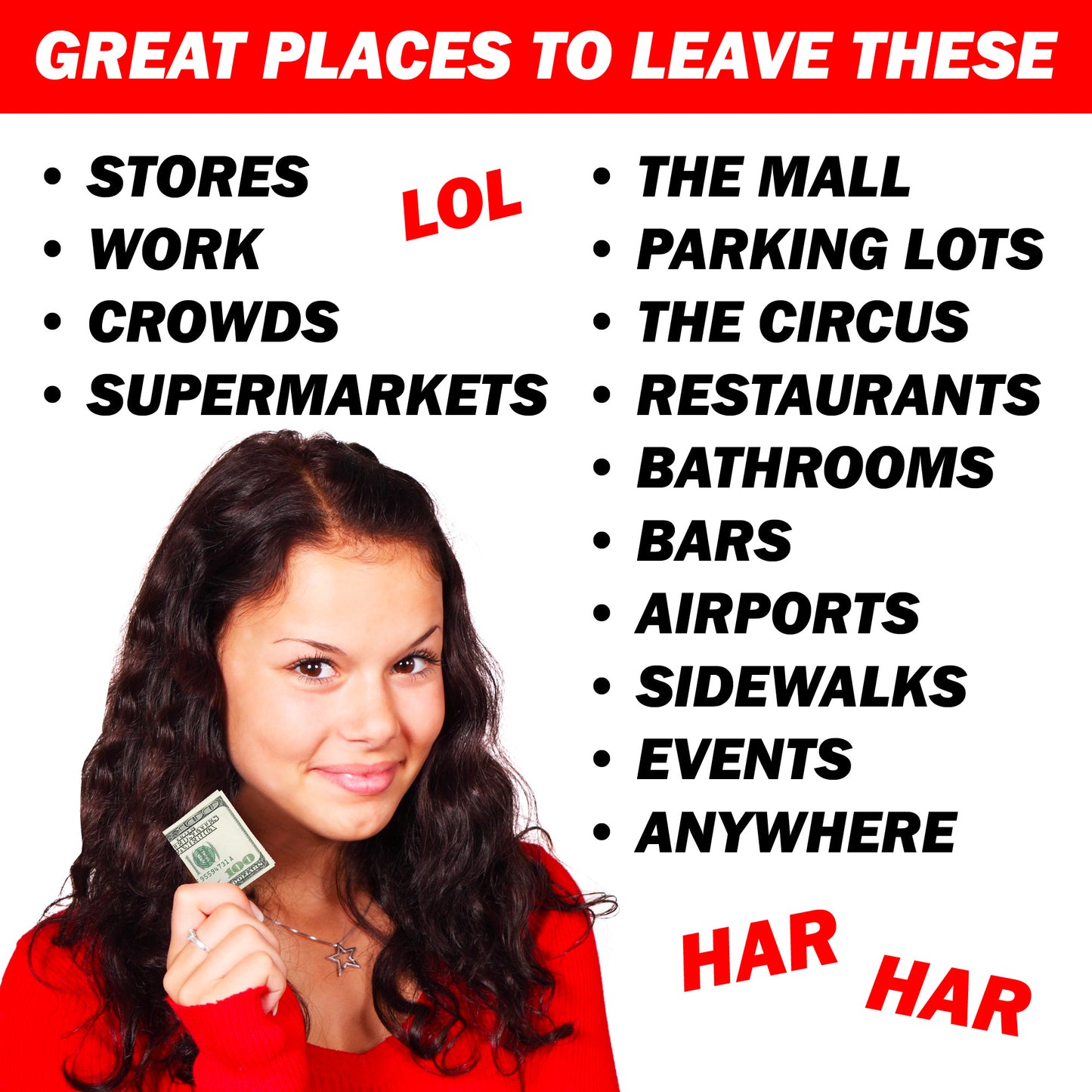 Trump 2028 Fake Prank 100 Dollar Bills Money! 50 Qty! Troll Everyone!