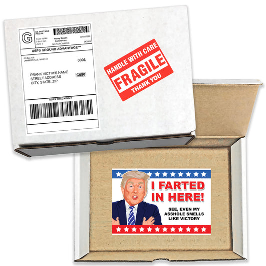 Donald Trump Farted In Here Surprise Prank Mail