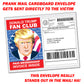 Donald Trump Fan Club Donation Prank Packet Mail
