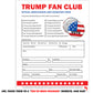 Prank Mail Donald Trump Fan Club Fake Donation Letter