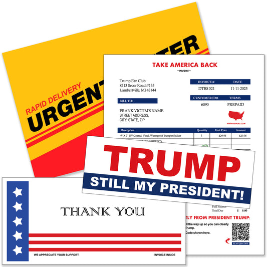 Ultimate Donald Trump Prank Mail