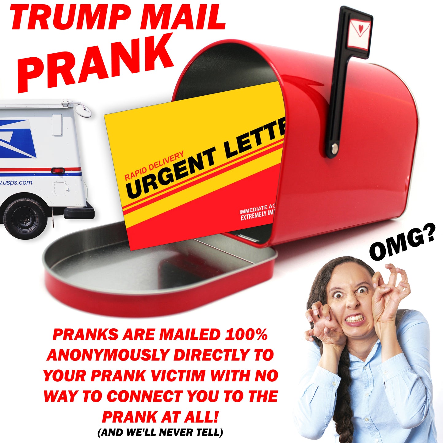 The Ultimate Trump Mail Prank; 4 Pranks in 1