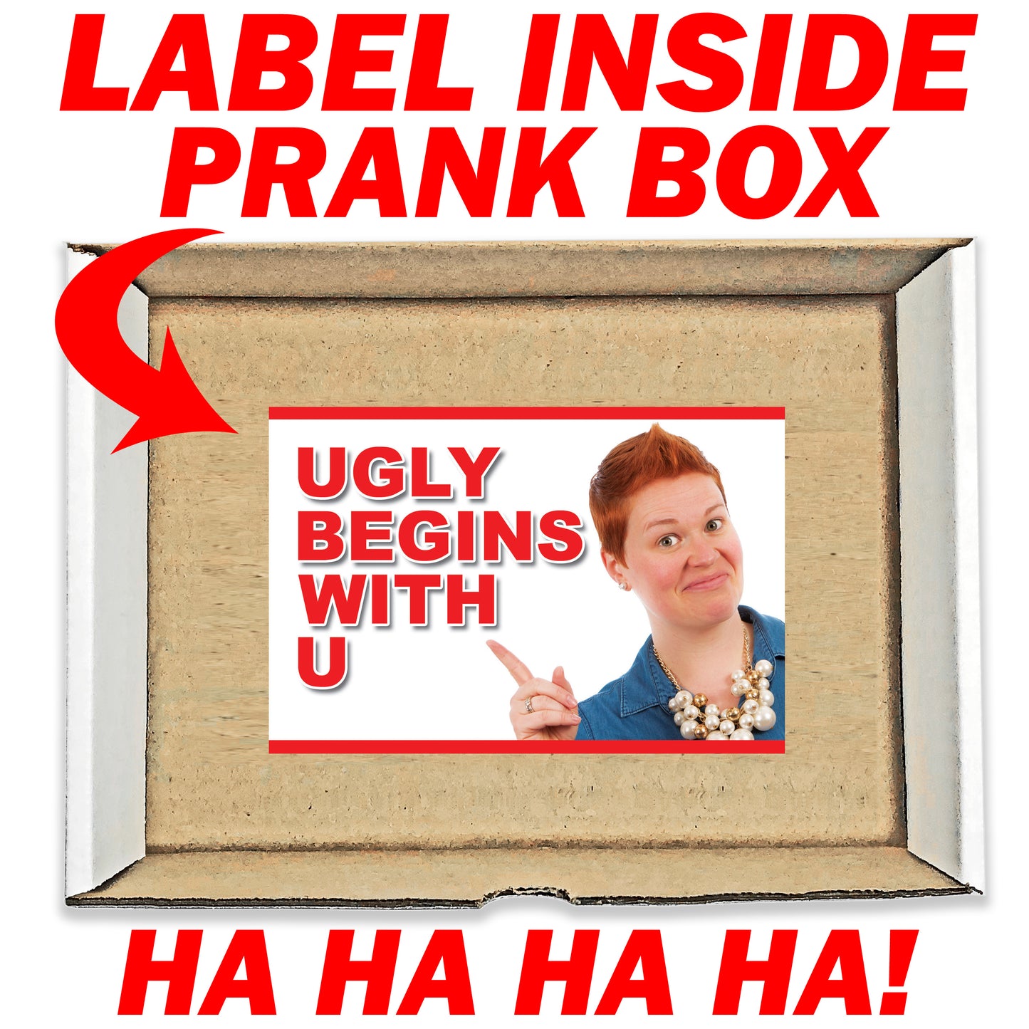 Ugly Begins With U Surprise Prank Mail