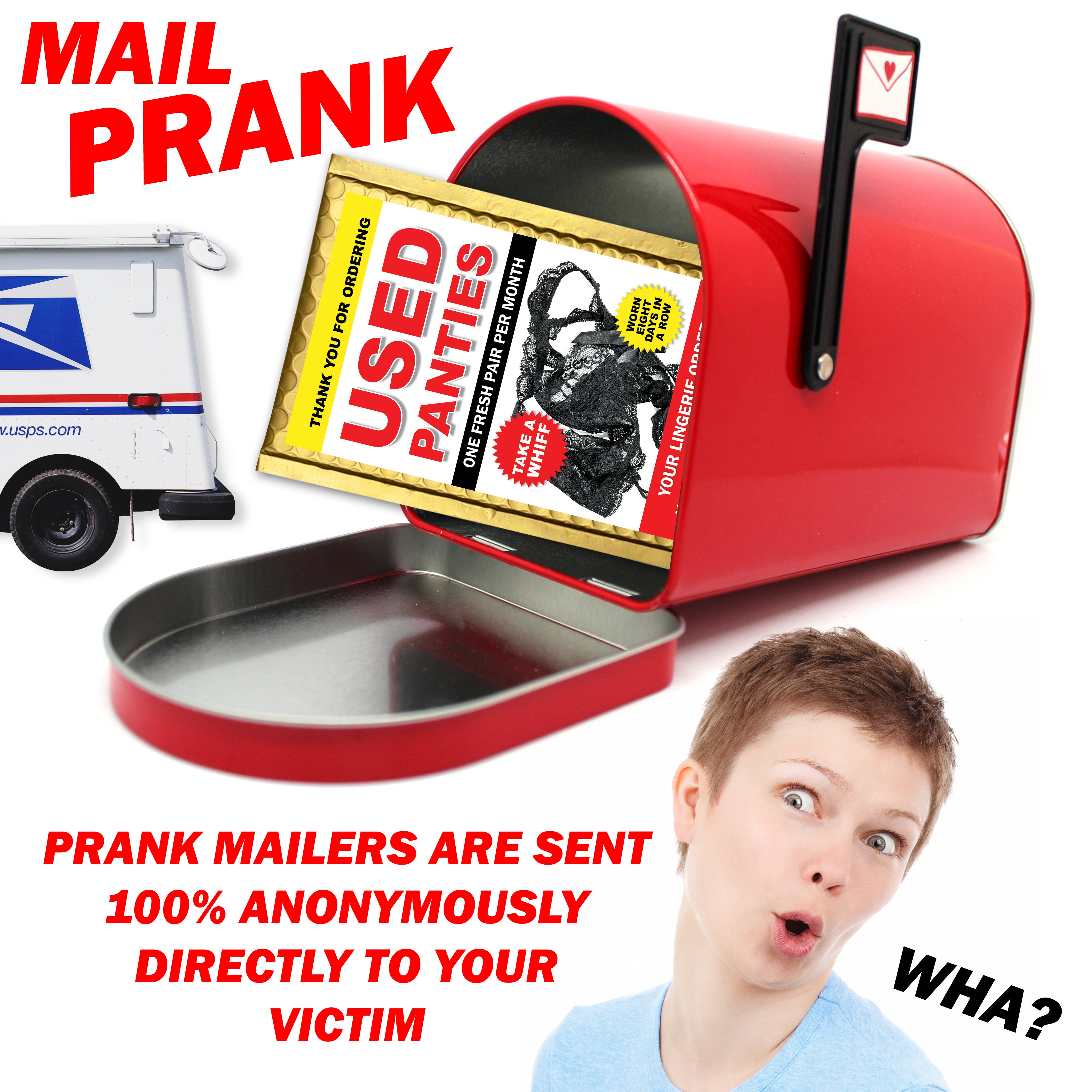 Used Panties Prank Mail Design Doggie