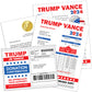 Trump Vance Winners Donation Fund Prank Mail Gag Gift