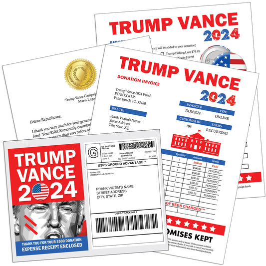 Trump Vance 2024 Prank Mail