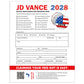 JD Vance 2028 Fake Election Donation Prank Packet Mailer!