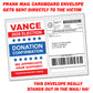 JD Vance 2028 Fake Election Donation Prank Packet Mailer!