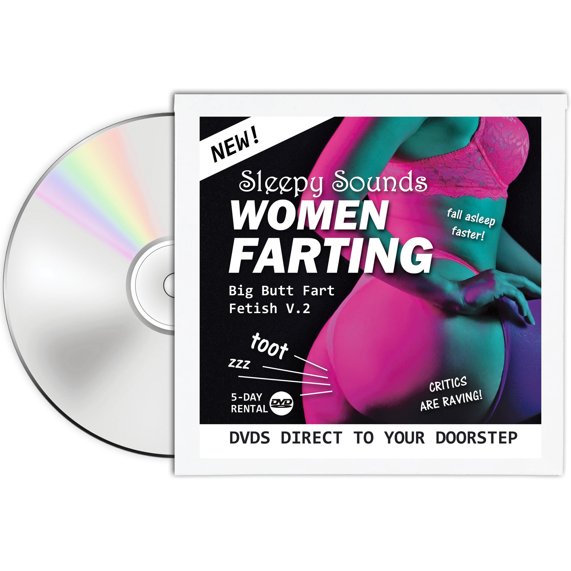 Women Farting Prank Mail DVD Gag
