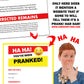 Save the Woolly Mammoth Fake Document Prank Mail
