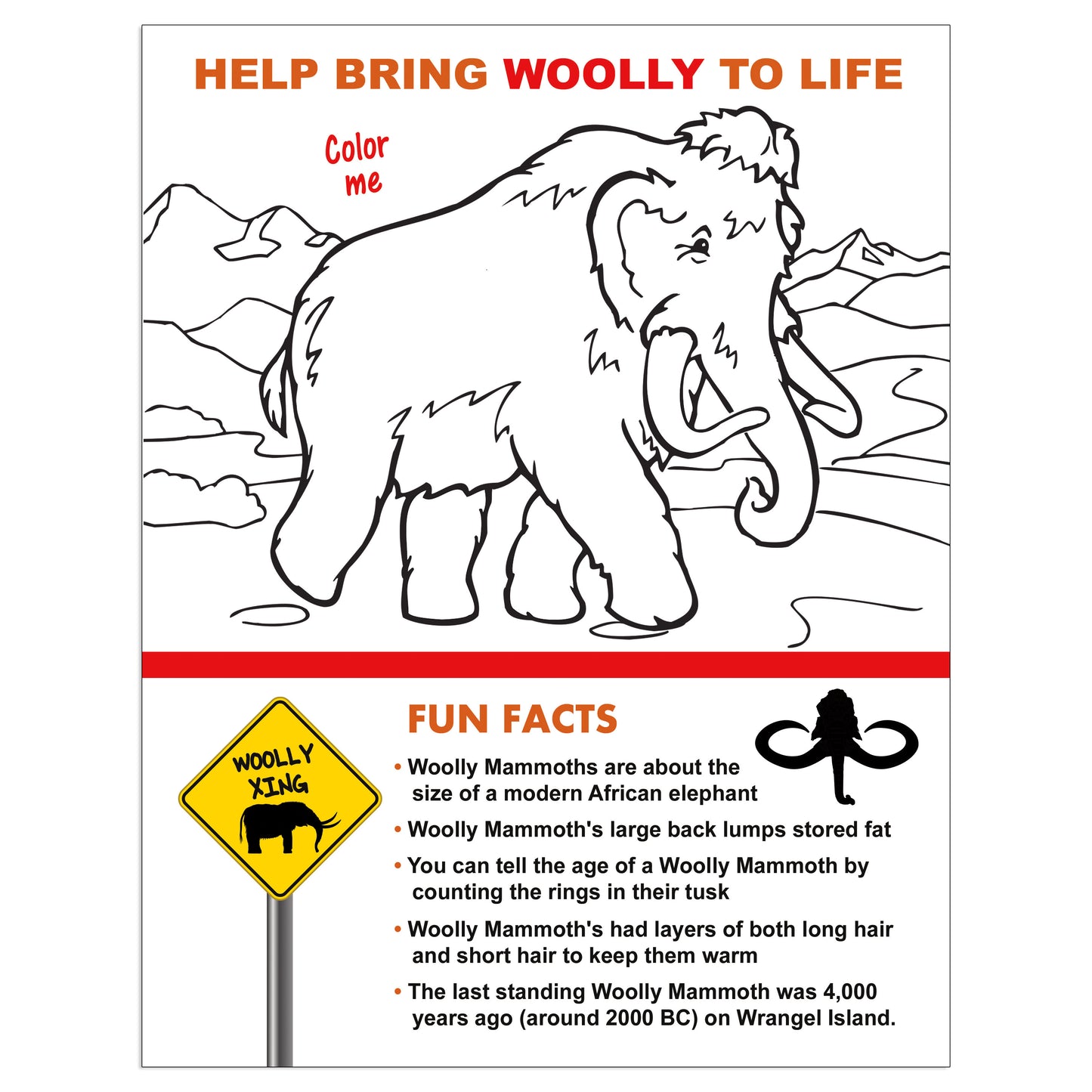Save the Woolly Mammoth Fake Document Prank Mail