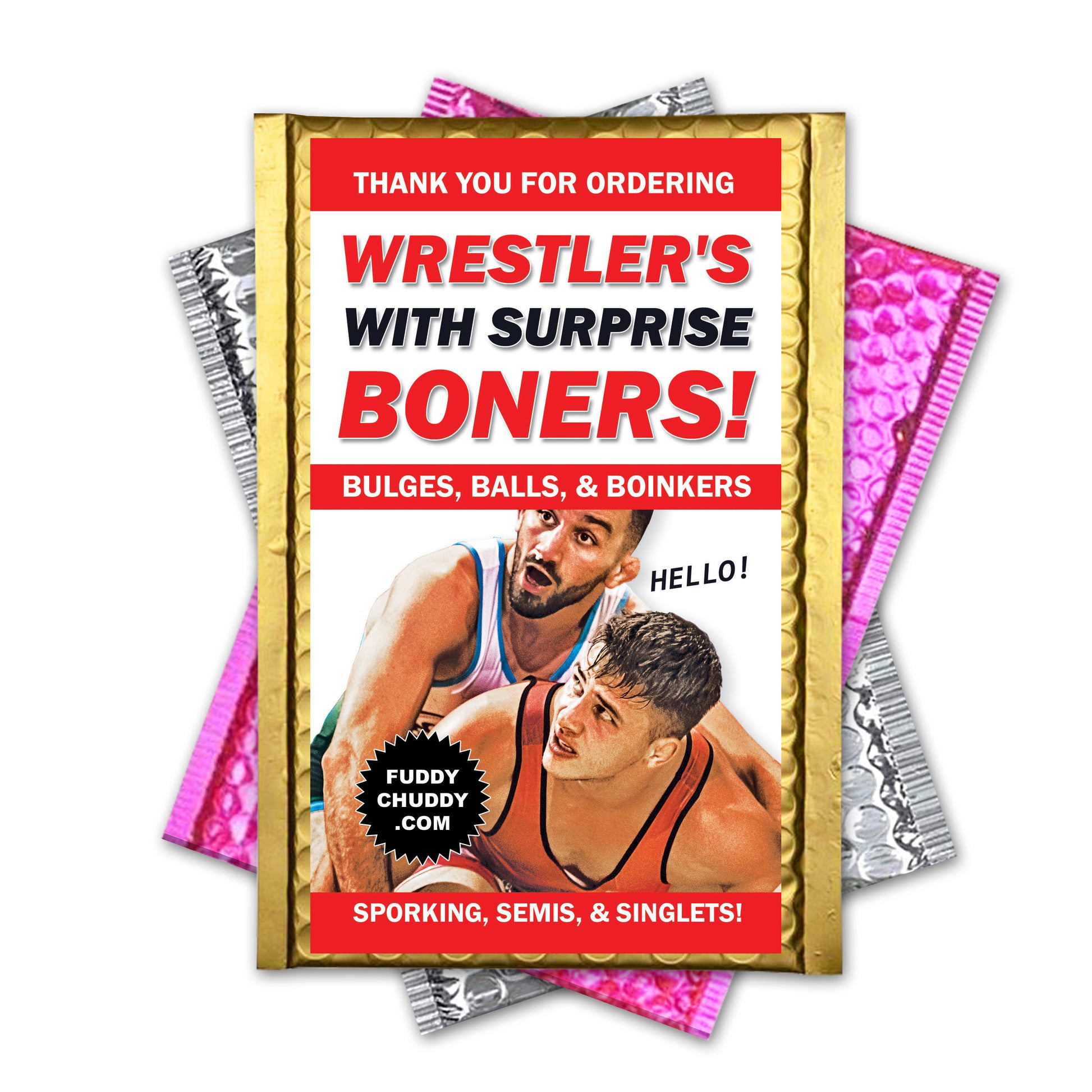 Wrestlers with Surprise Boners