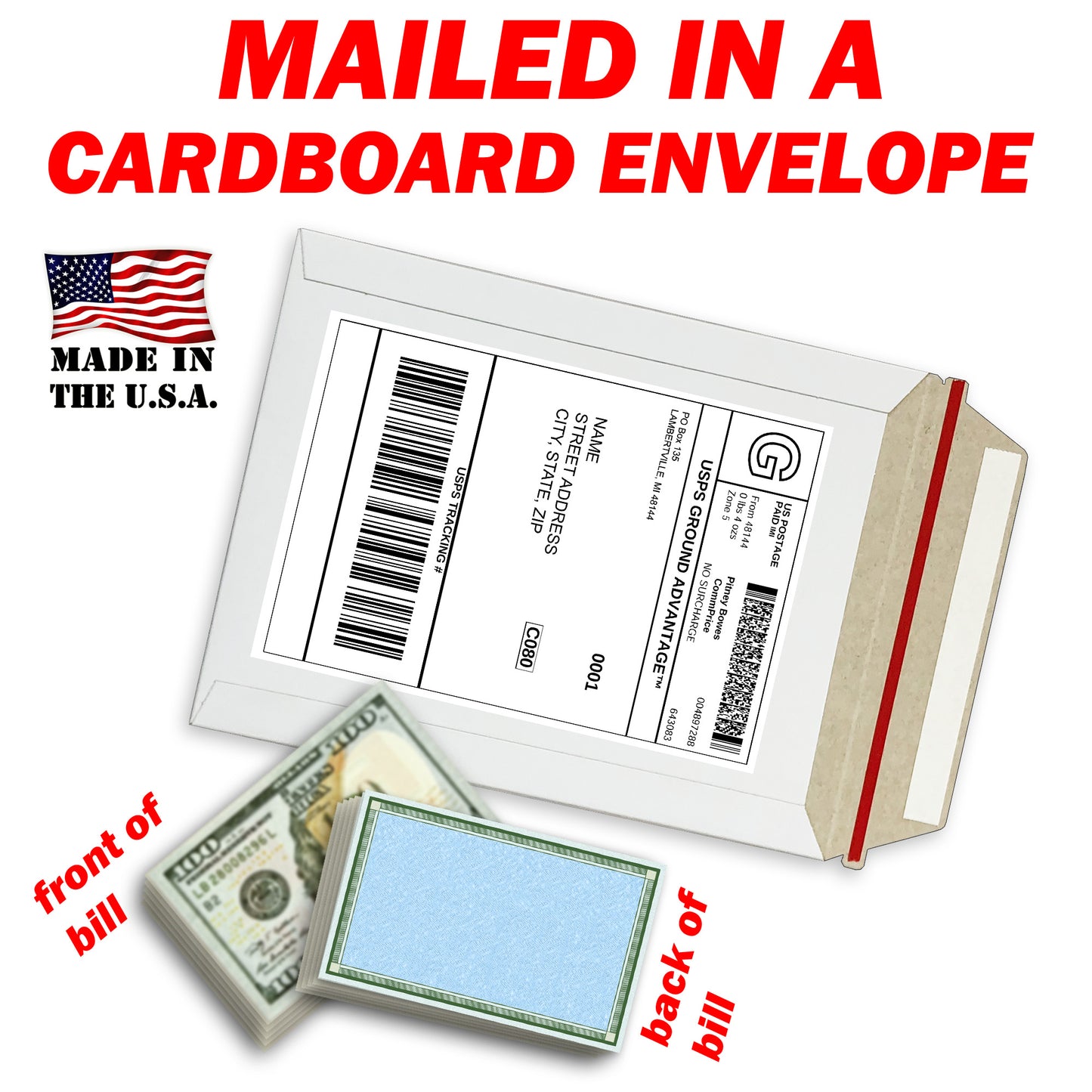 Blank - Write Your Own Message Fake Prank 100 Dollar Bills Money! 50 Qty! Troll Everyone!