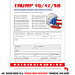 Donald Trump 3rd Term 2028 Donation Prank Political Packet Mail