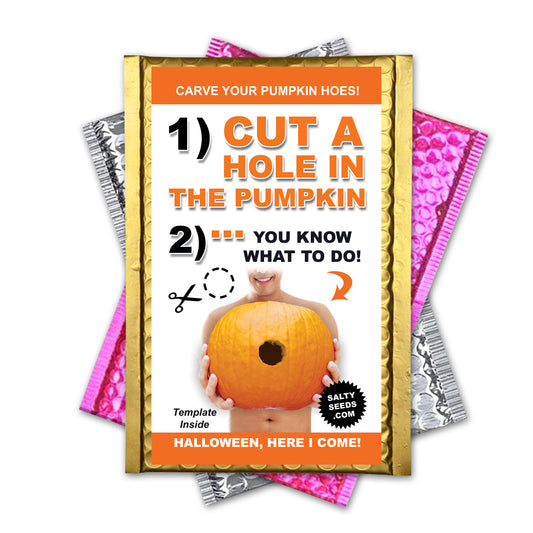 Cut A Hole In The Pumpkin Halloween Prank Mail
