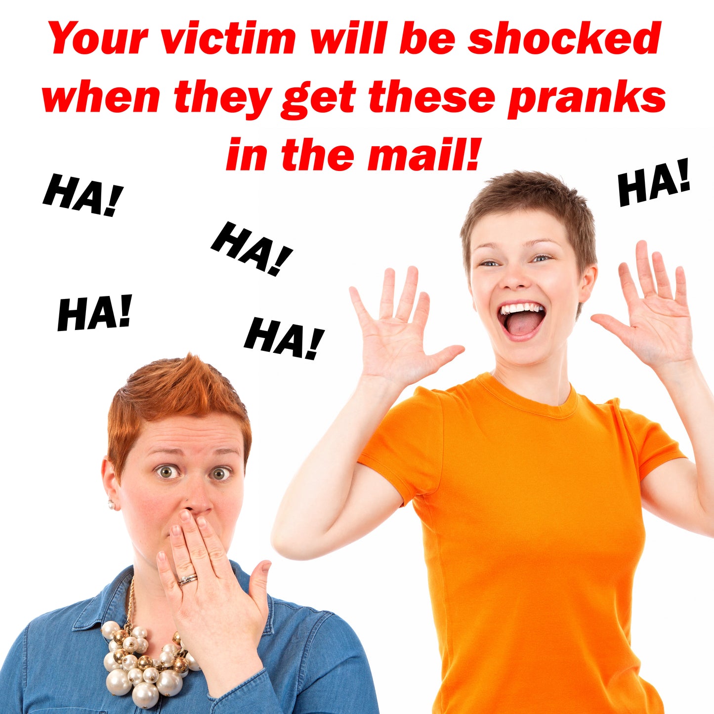 Prank Mail - Mail Order Goat embarrassing prank box gets mailed directly to your victims 100% anonymously!