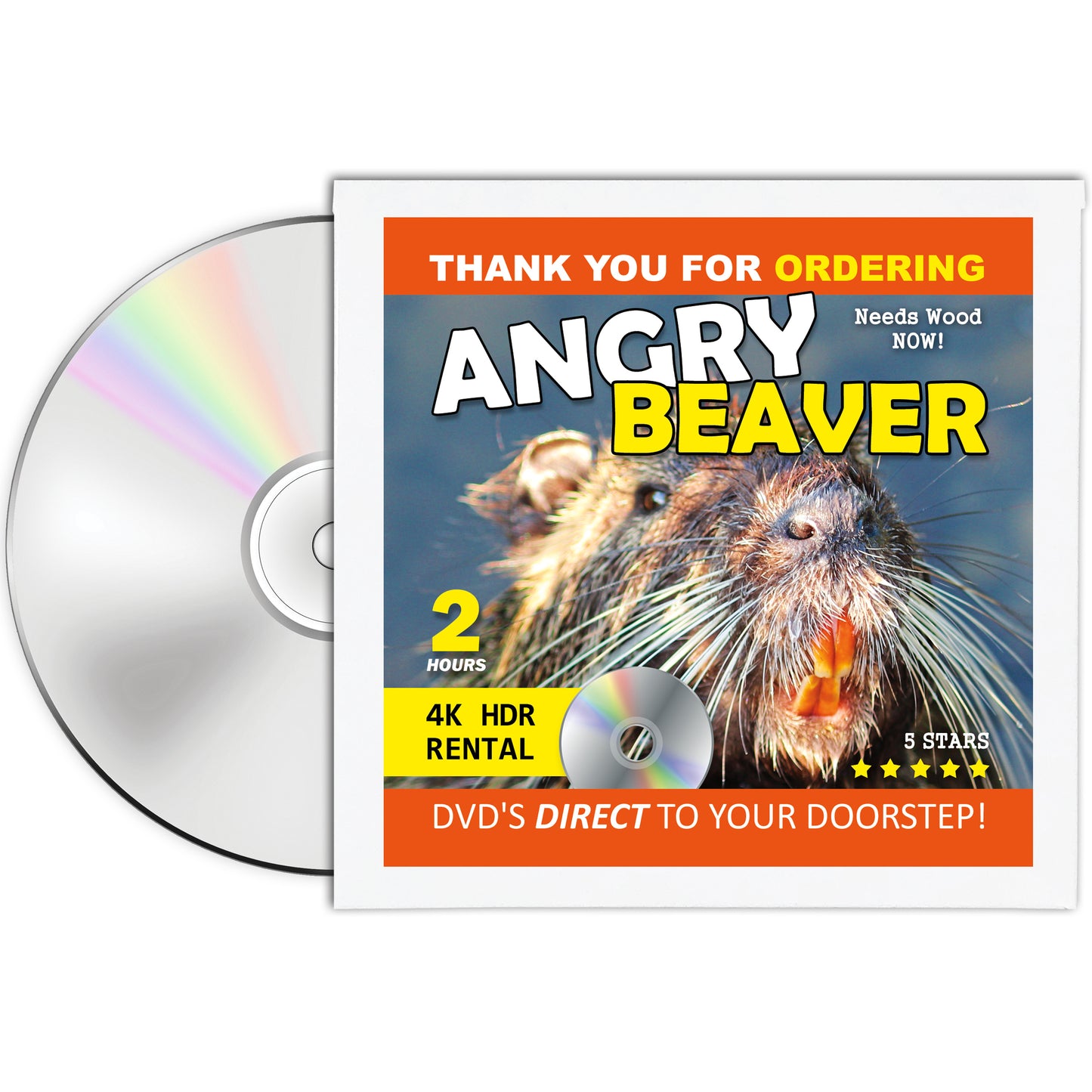 Angry Beaver Prank Mail Joke