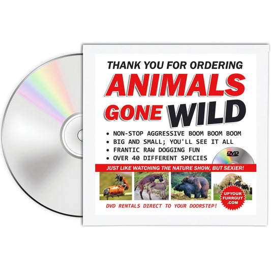Animals Gone Wild DVD Gag Mail