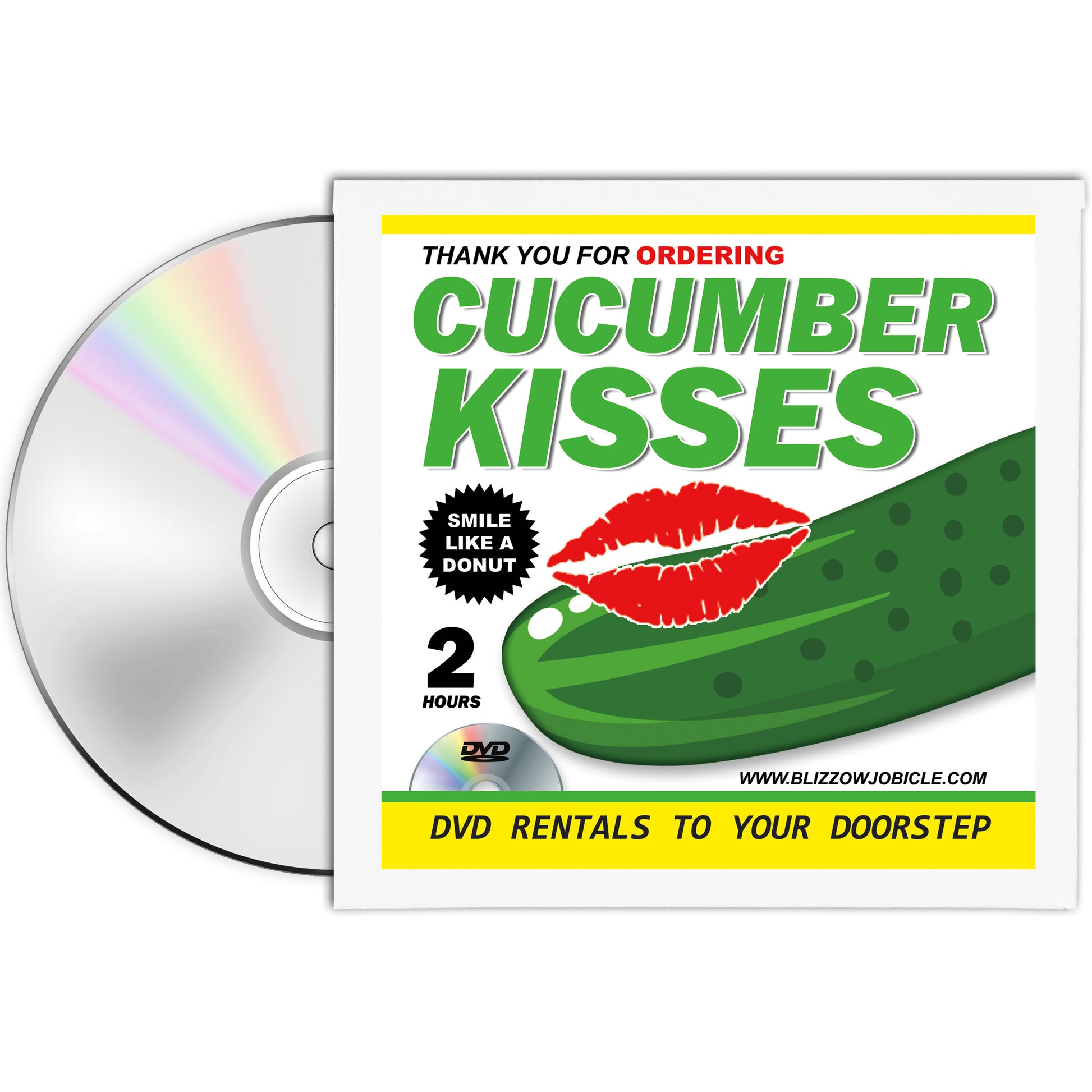 Cucumber Kisses Embarrassing DVD Prank Mail