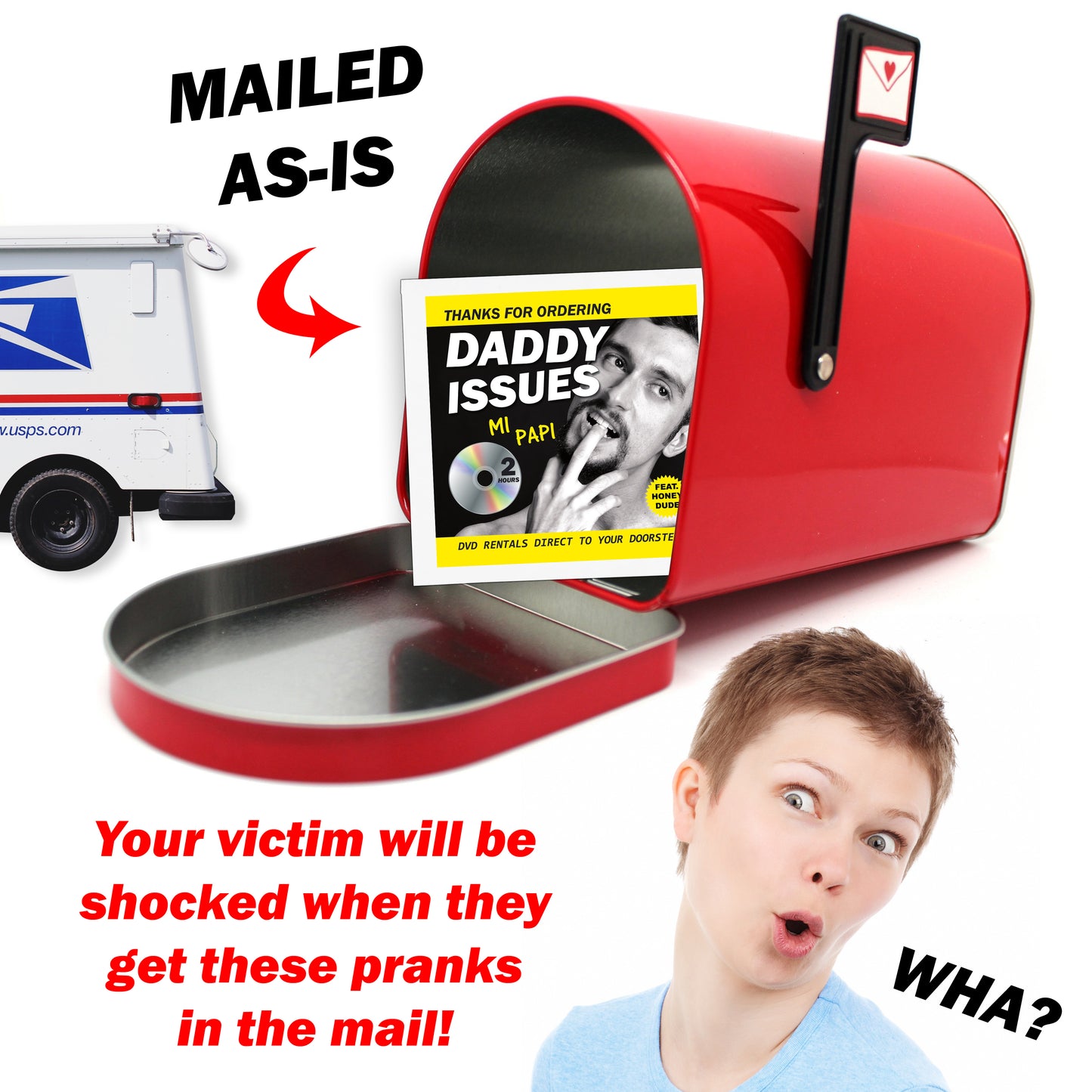 Daddy Issues Prank Mailer