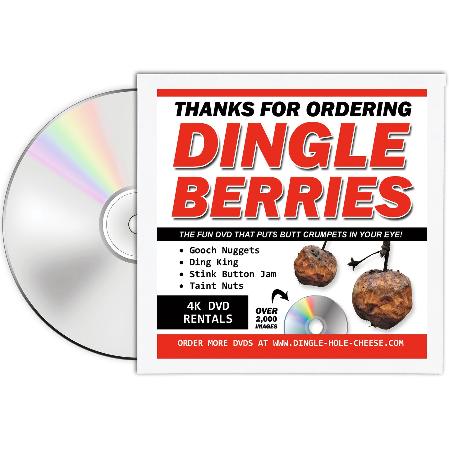 Dingle Berries Embarrassing Mail DVD