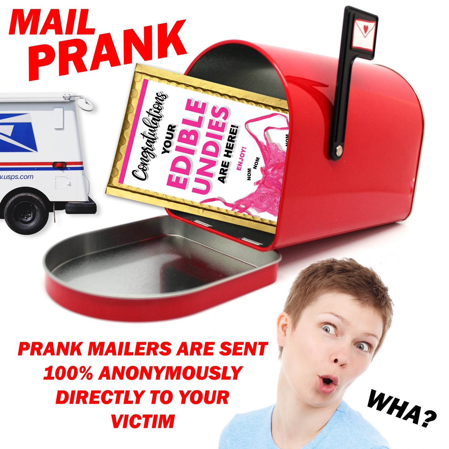 Edible Undies Embarrassing Prank Mail