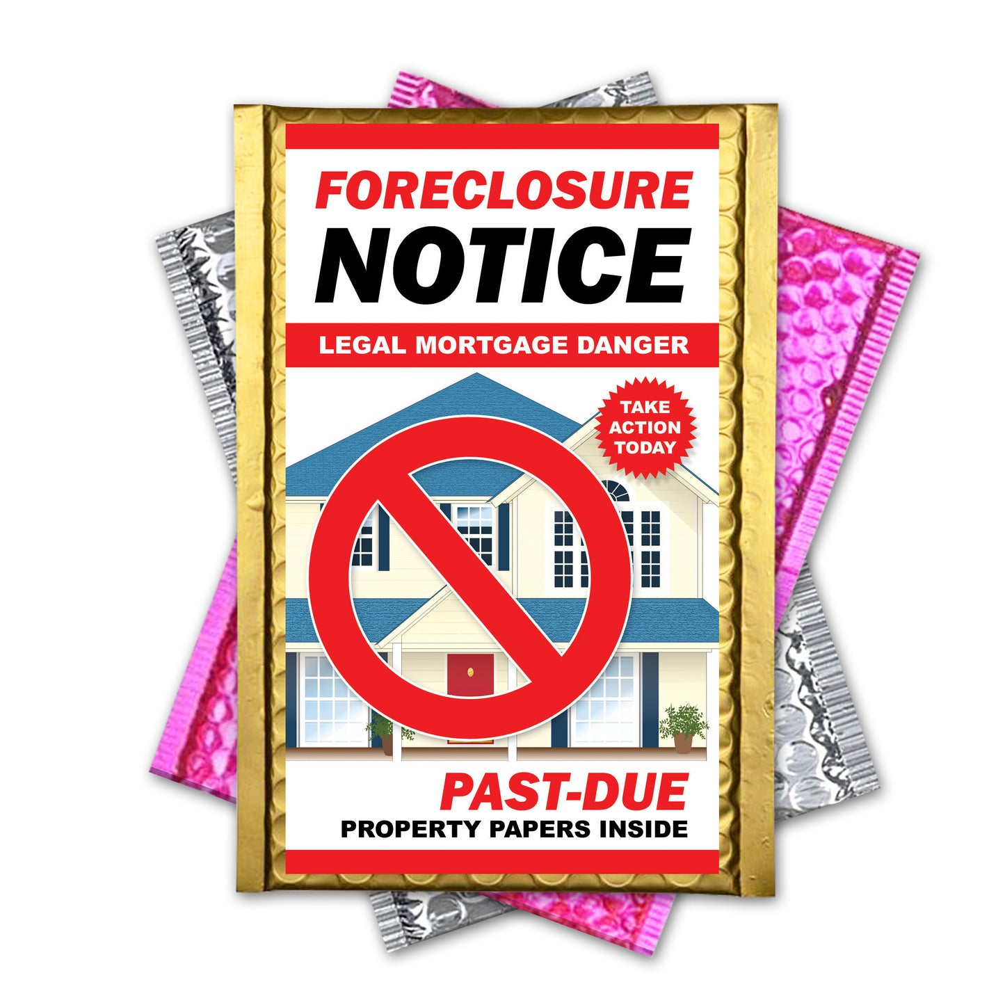 Foreclosure Notice Mail Prank Joke