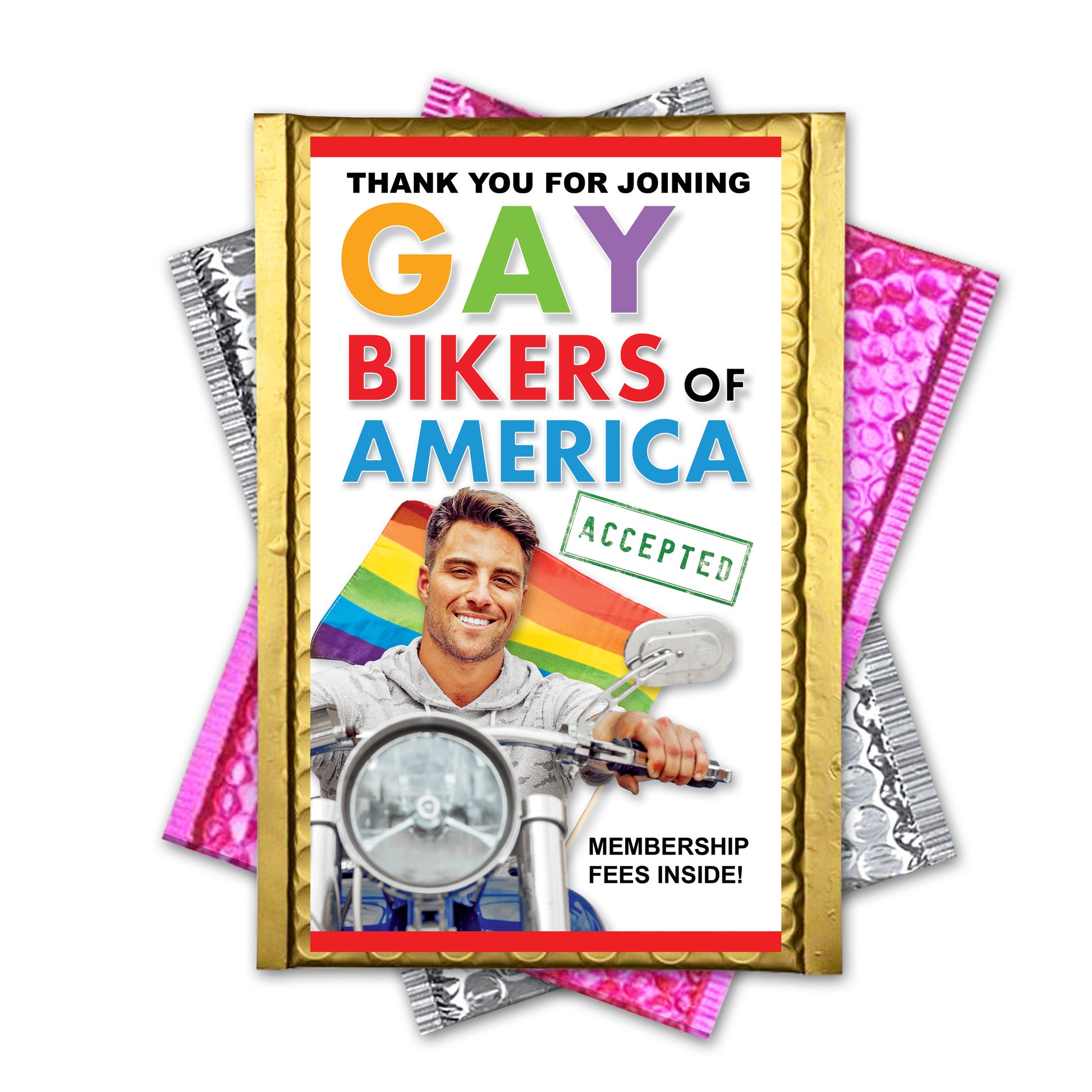 Gay Bikers Motorcycle Riders Gag Gifts