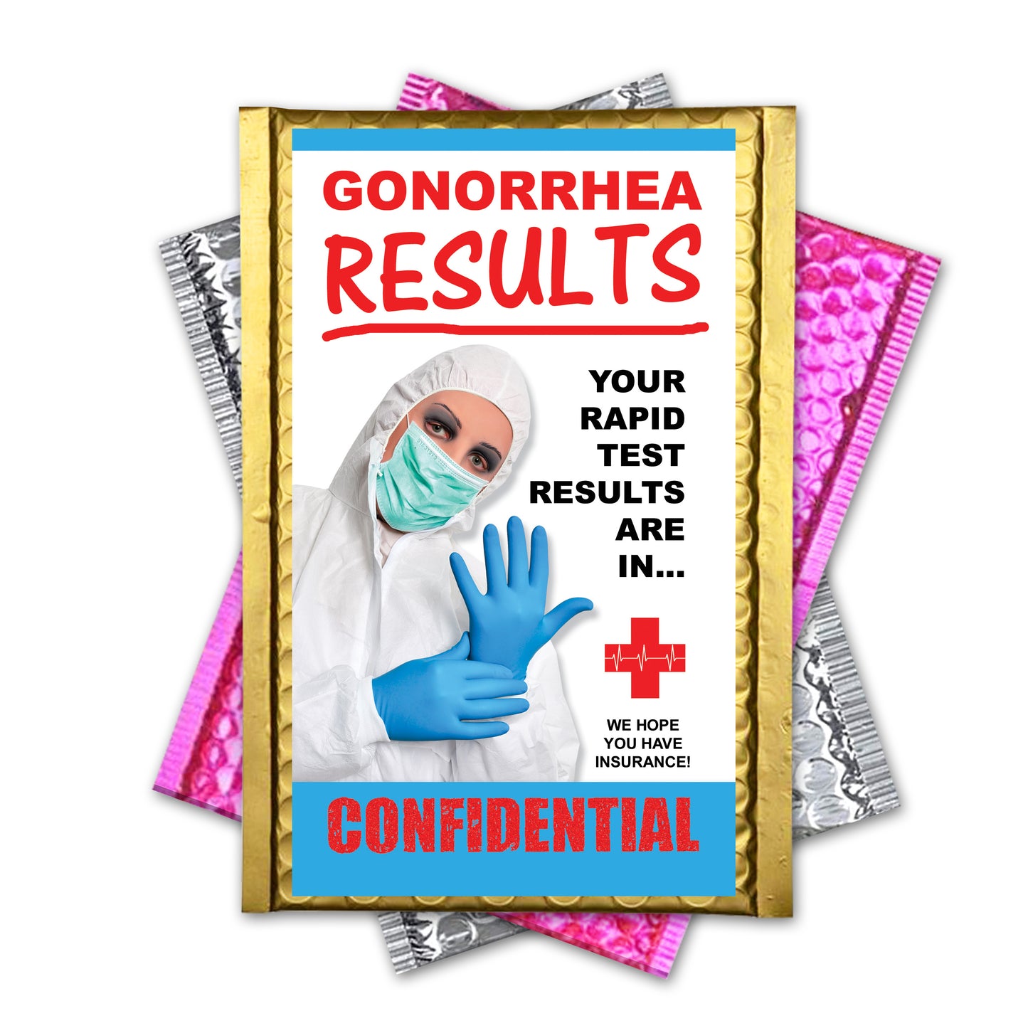 Gonorrhea Results Mail a Prank Gag