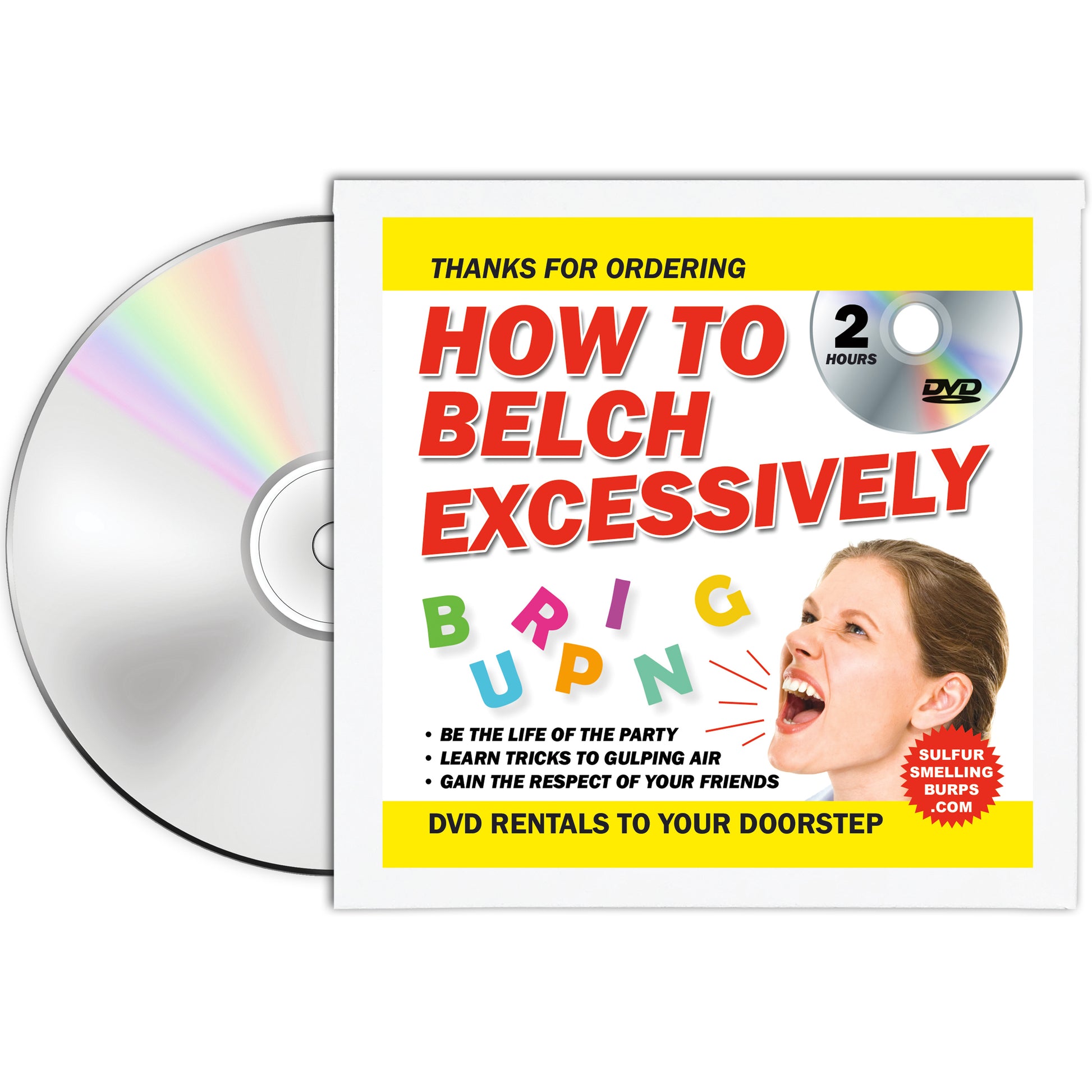 How To Belch Excessively Prank DVD Gag