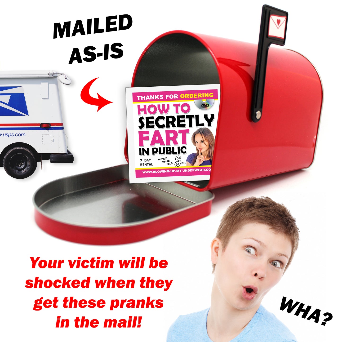 How To Secretly Fart In Public Prank Mail