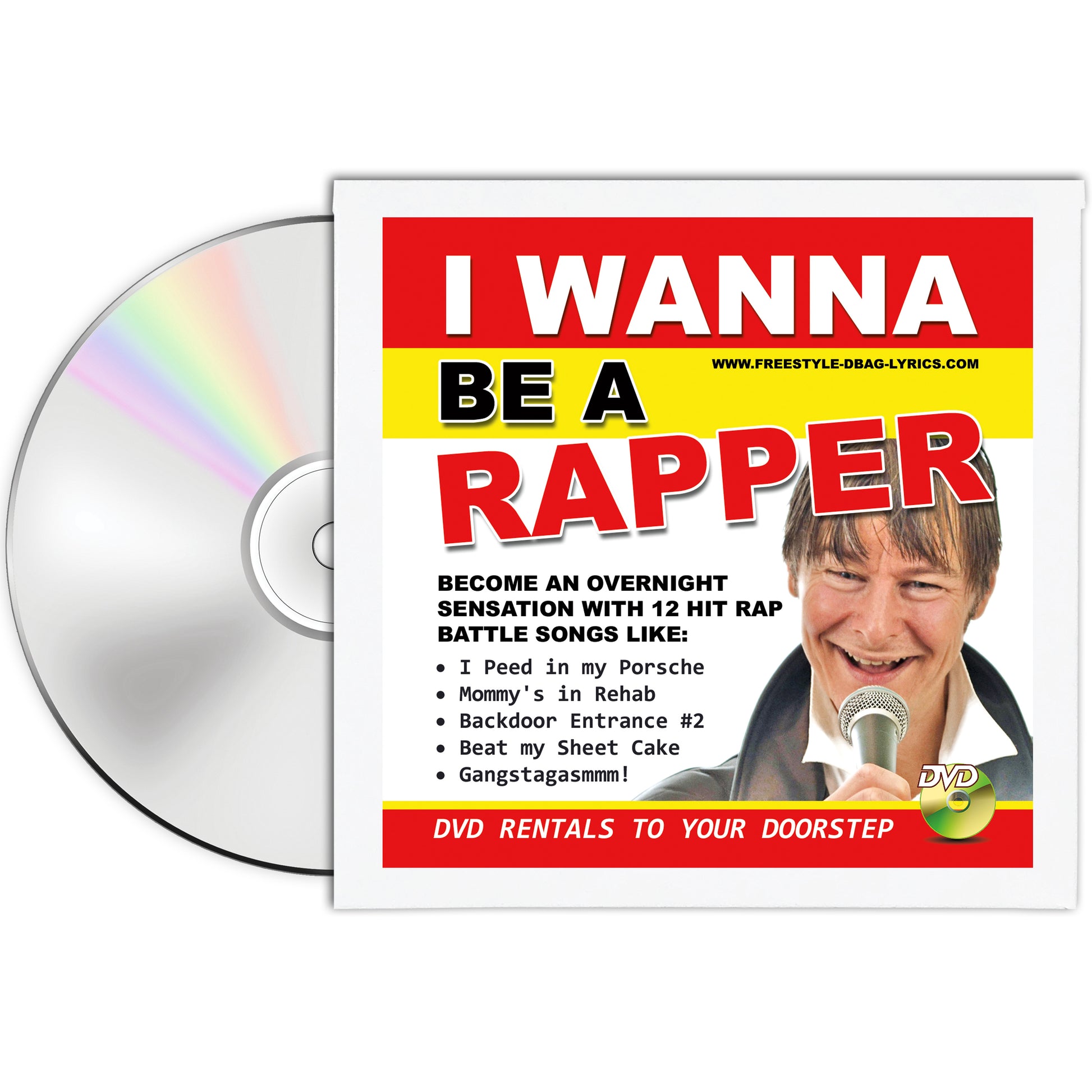 I Wanna Be A Rapper Fake DVD mail prank