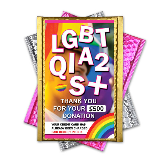 LGBTQIA2S Prank Mail
