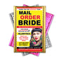 Mail Order Bride embarrassing prank envelope