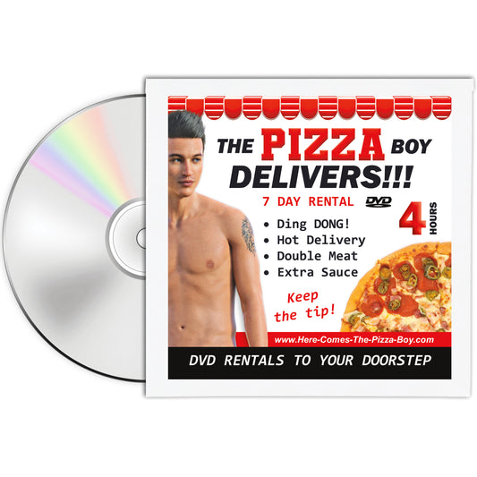 The Pizza Boy Delivers Fake DVD mail prank
