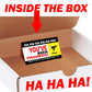 Underwear Stain Cover Up embarrassing prank box gets mailed directly to your victims 100% anonymously!