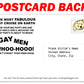 Gay Cruise Funny Prank Postcard