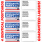 4 Pack Prank Democratic Party Postcards sent to YOU so you can Play some Gags on your Friends yourself!