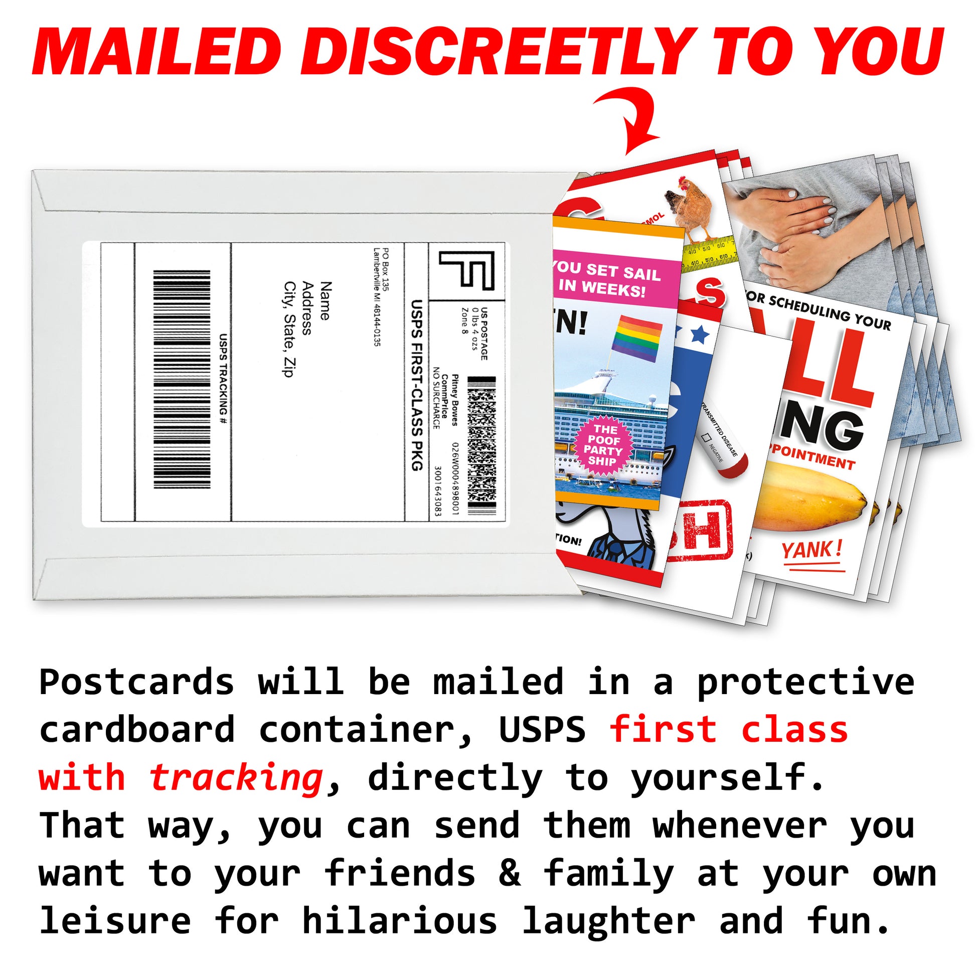 Postcards Pranks Mailed For Laughs