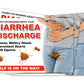 IBS Diarrhea Prank Postcards 4 Pack