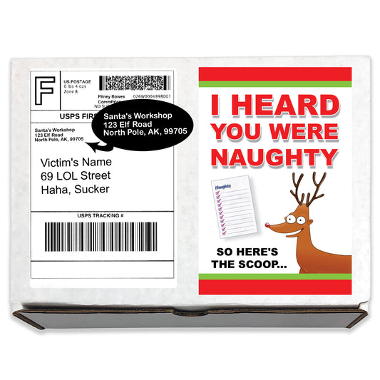 Reindeer Poop Holiday Gag Gift