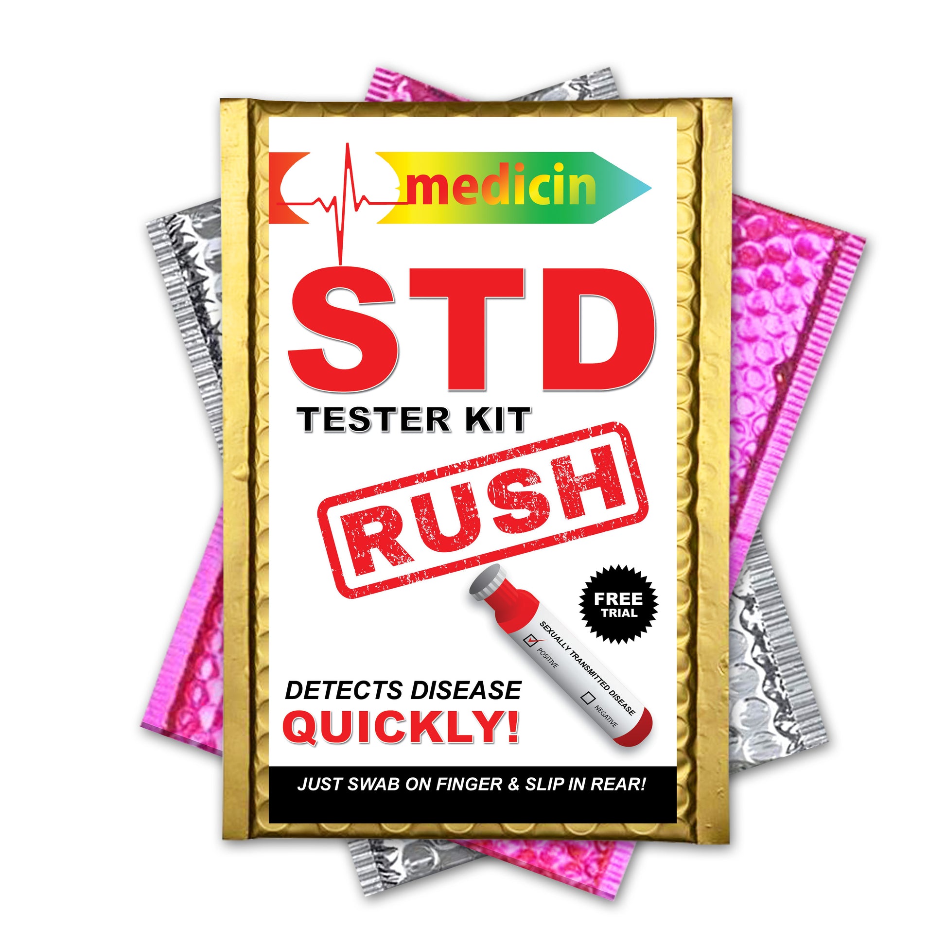 STD Tester Kit Prank Mail