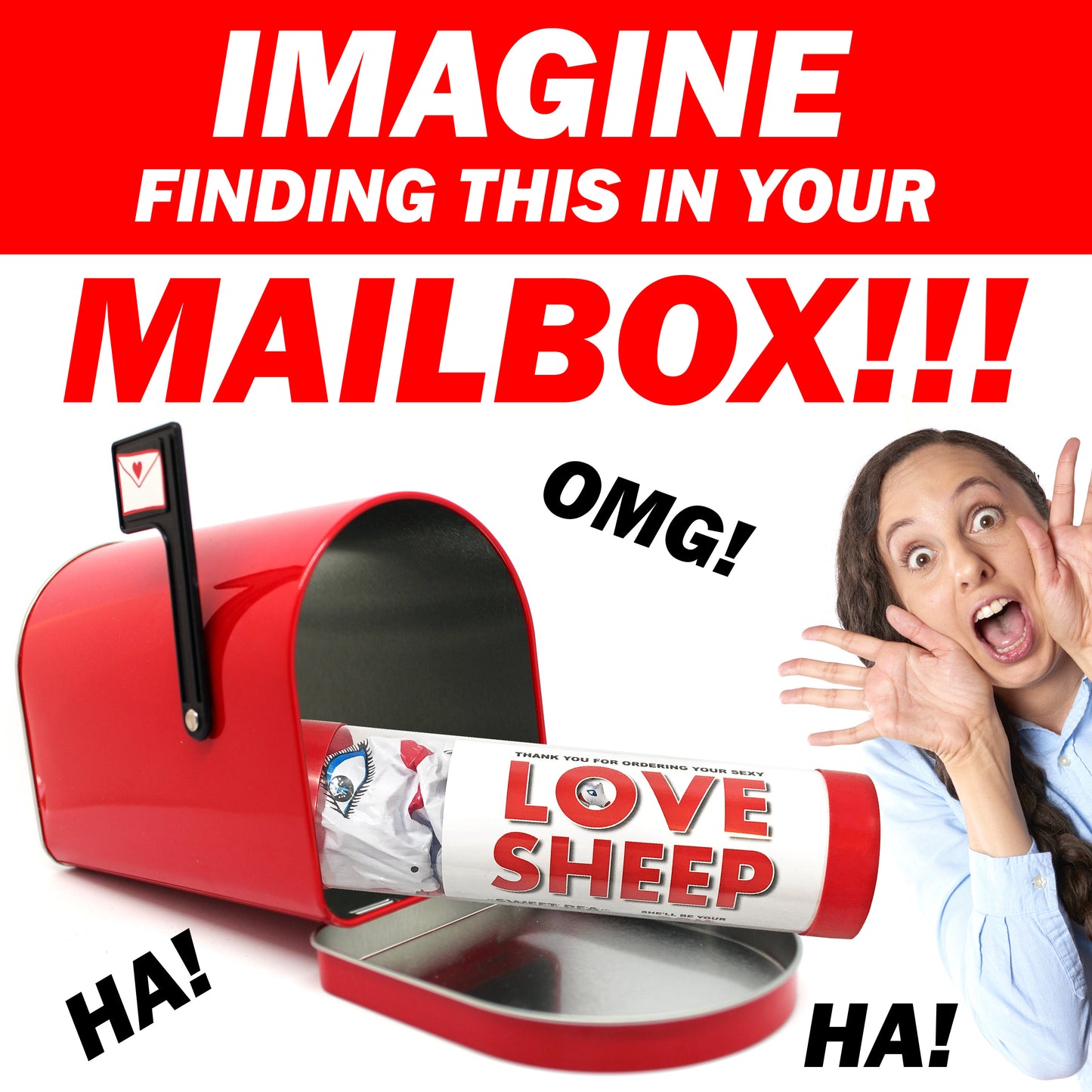 Sexy Love Sheep Prank Mail